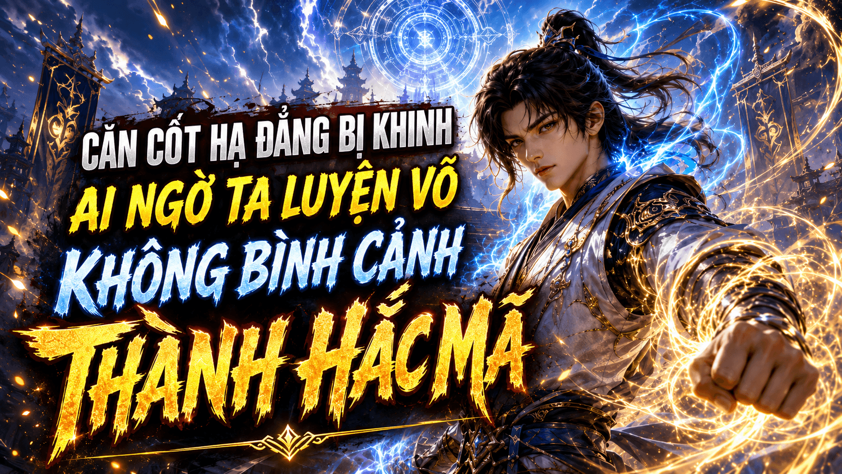 Bìa truyện Căn Cốt Hạ Đẳng Bị Khinh, Ai Ngờ Ta Luyện Võ Không Bình Cảnh Thành Hắc Mã